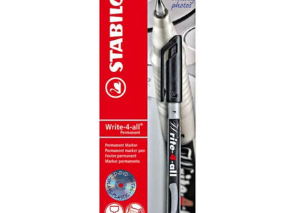 STABILO Write-4-All Permanent Marker Pen – Black, 1.0mm
