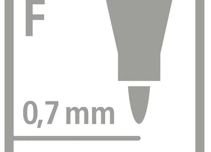 STABILO Write-4-All Permanent Marker Pen – Black, 1.0mm
