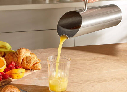 VonShef 1.7L Brushed Steel Water Pitcher – Stainless Steel Jug
