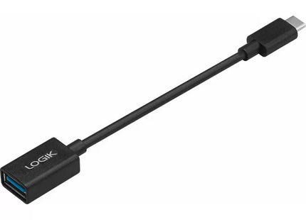LOGIK USB-A to USB-C Adapter 0.15m – 5Gbps Data Transfer Cable