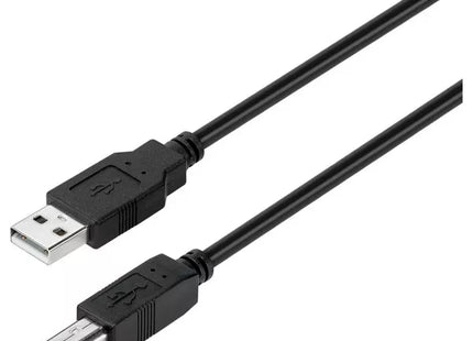 LOGIK USB-A to USB-B Cable 1.8m – Printer, Scanner & External Drive Connection Cable