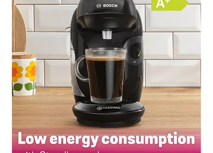 TASSIMO by Bosch Happy Friendly Coffee Machine Starter Kit Black – TAS102EGBC