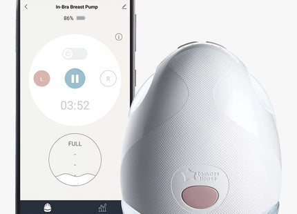 Tommee Tippee Made for Me Wearable Electric Single Breast Pump with App Control