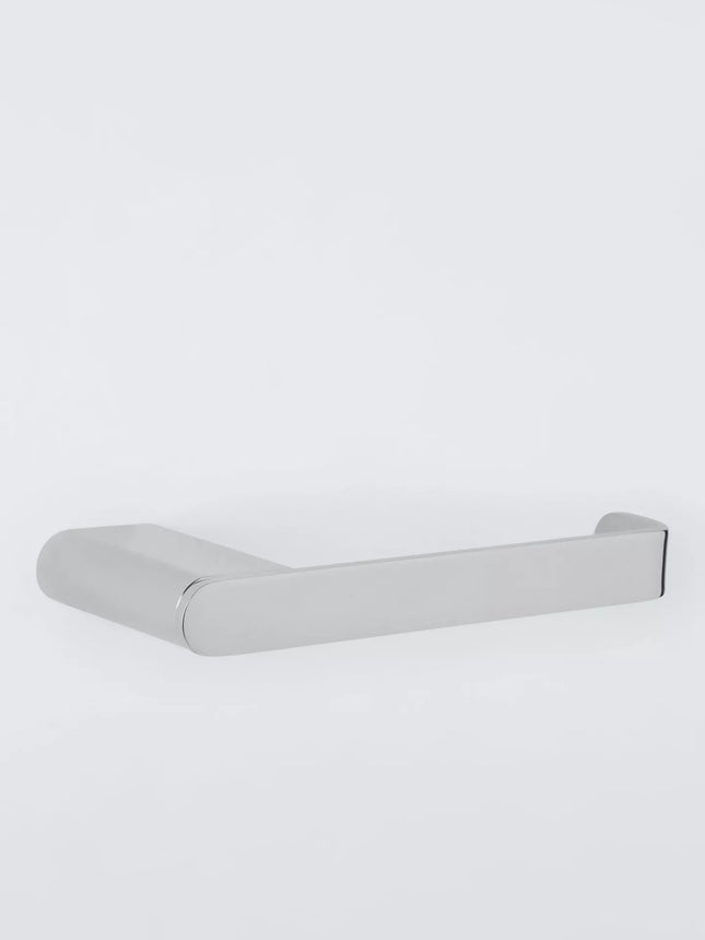 John Lewis Project Toilet Roll Holder – Chrome Effect Wall Mounted