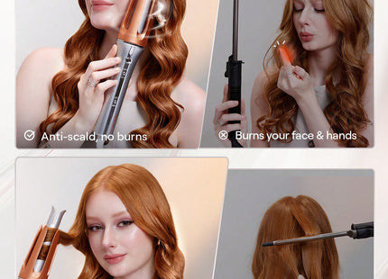 It-Curl One-Touch Instant Curler 32mm Automatic Ceramic Hair Curler with 3 Heat Settings