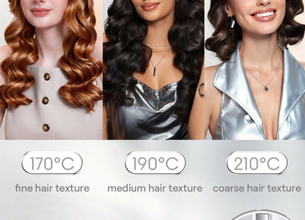 It-Curl One-Touch Instant Curler 32mm Automatic Ceramic Hair Curler with 3 Heat Settings