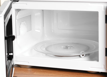 EGL 20L 700W Manual Microwave Oven White with 6 Power Levels & Defrost Function