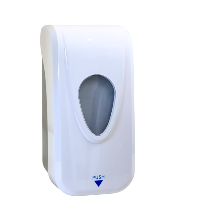Manual Soap & Sanitiser Dispenser – Wall Mounted, Anti-Drip, 120 x 116 x 242 mm