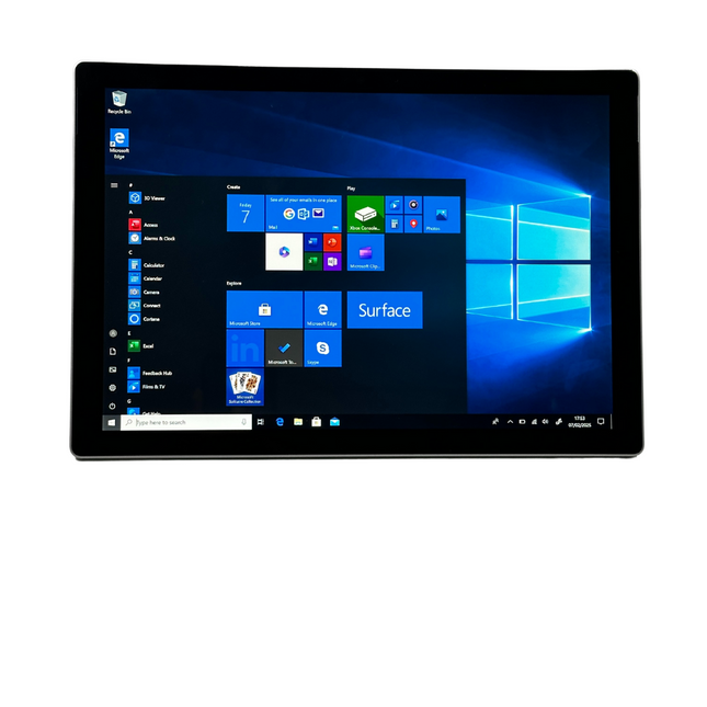 Microsoft Surface Pro 1796 12-inch Core m3-7Y30 - SSD 128 GB - 4GB No Keyboard