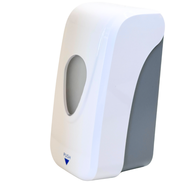 Manual Soap & Sanitiser Dispenser – Wall Mounted, Anti-Drip, 120 x 116 x 242 mm