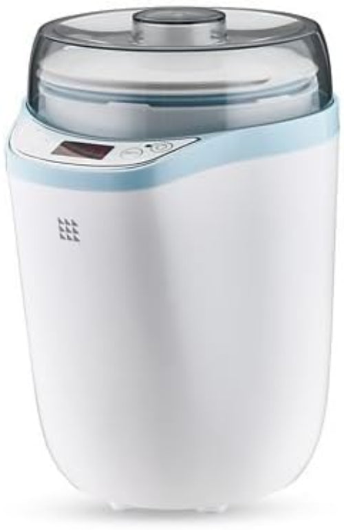 Lakeland Multi Yoghurt & Soft Cheese Maker – Digital Temperature Control with Strainer