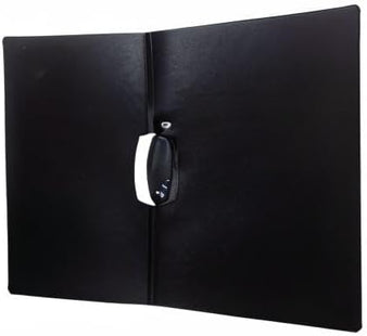 eco-eco A4 Swing Lock File – Black, 95% Recycled, 600 Micron Cover