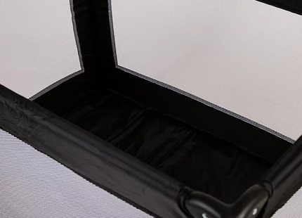 Red Kite Sleep Tight Travel Cot – Lightweight, Compact & Easy-Fold, Black