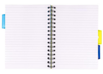 Pukka Pad A5 Project Notebooks – 3 Pack, 250 Pages, Dividers with Pockets