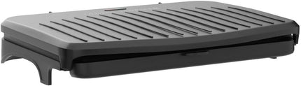 George Foreman Large Electric Fit Grill – 2400W Panini Press & BBQ Grill, Black