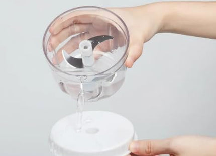 KONNEKT QuickBlend 350ml Mini Food Processor & Chopper – Mint Green
