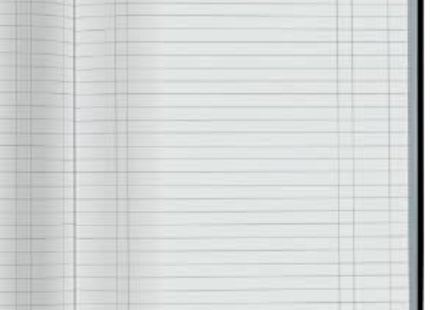 Collins Ideal A5 Cashbook – 192 Pages, Single Cash, Black (Model 461)