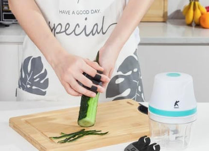 KONNEKT QuickBlend 350ml Mini Food Processor & Chopper – Mint Green