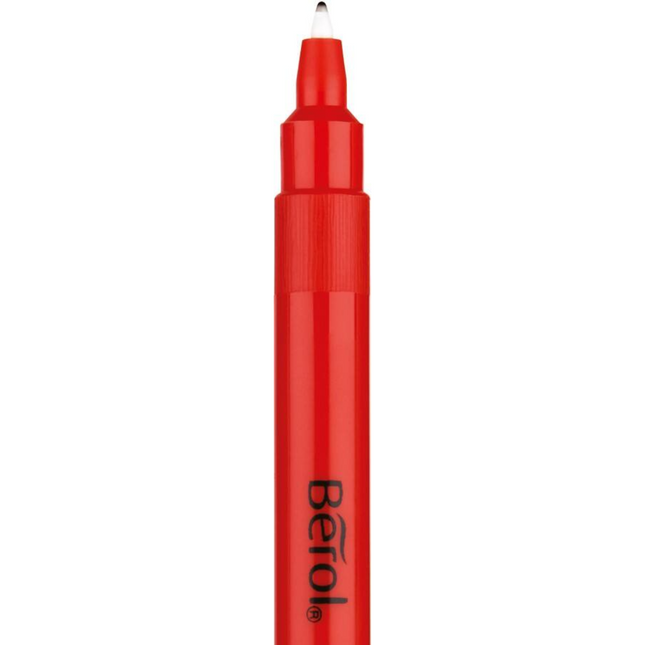Berol Fineliner Pens – 0.7mm Needlepoint, Black Ink, Pack of 2