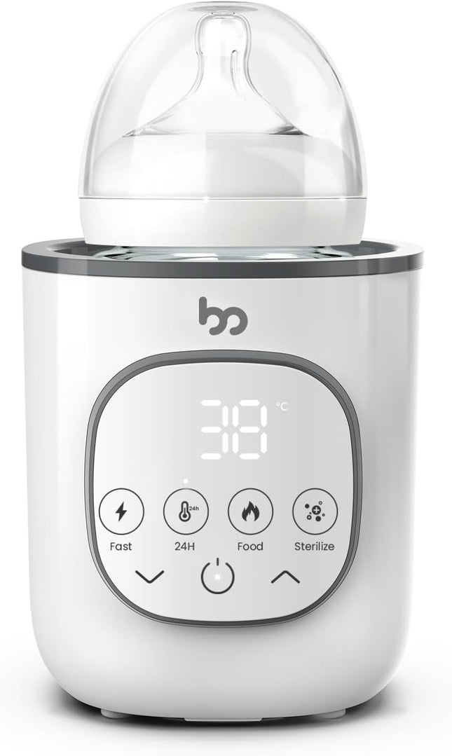 Fermometer Baby Bottle Warmer – 8-in-1 Fast Heating & Steriliser with Timer