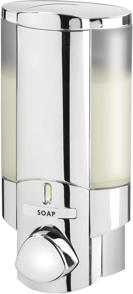 Better Living Aviva 1 Dispenser – Chrome/Translucent, 350ml