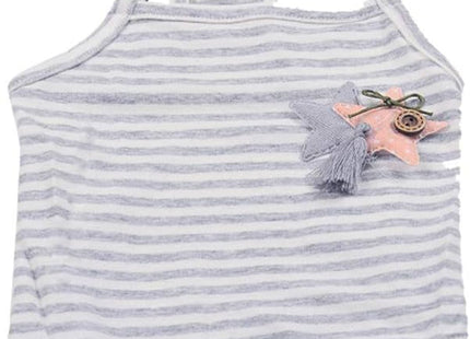 Balacoo Female Dog Diaper with Suspenders – Grey Size L