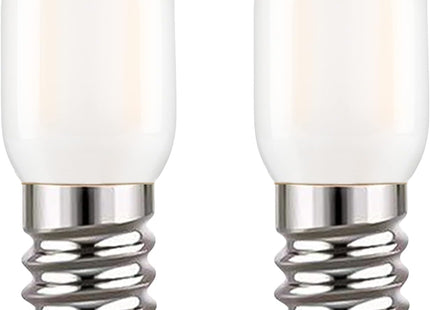 Hcnew E14 T22 LED Bulbs 1W Warm White 2700K Non-Dimmable – 2 Pack