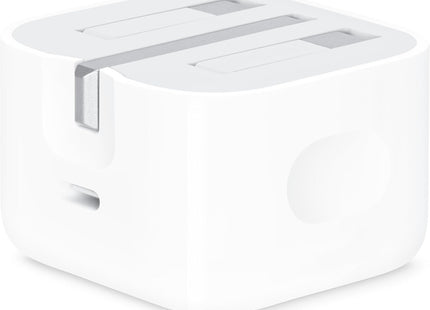 Apple 20W USB-C Power Adapter Fast Charger – White UK Plug