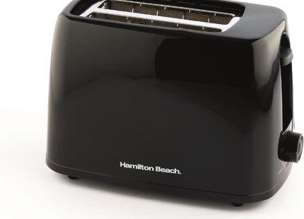 Hamilton Beach Essentials 2 Slice Toaster Wide Slots 650W, HB1116B – Black