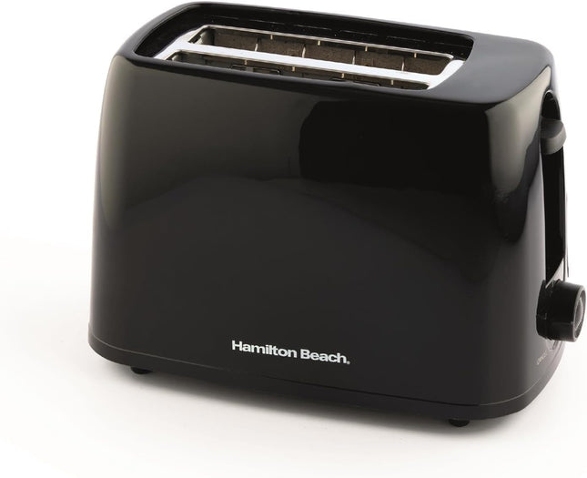 Hamilton Beach Essentials 2 Slice Toaster Wide Slots 650W, HB1116B – Black
