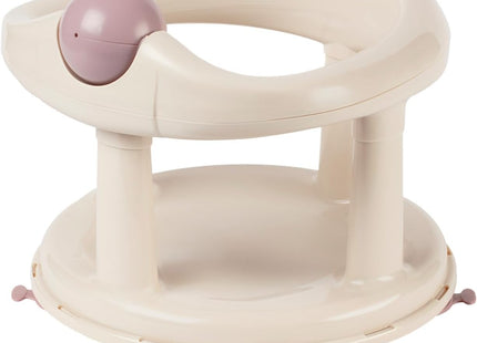 Bebeconfort 360° Swivel Bath Seat – Beige (6–12 Months) Child Bath Support Seat