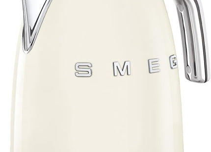 Smeg KLF03CRUK 1.7L Retro Style Electric Kettle with 360° Swivel Base – Cream