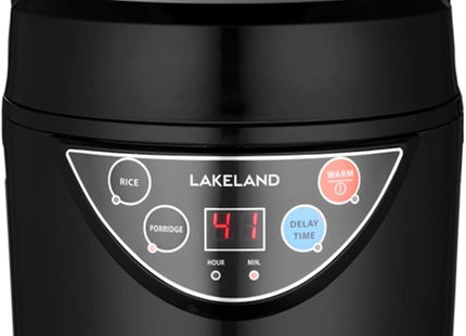 Lakeland 2 Portion Mini Electric Rice Cooker 500ml – Non-Stick Pan,  250W