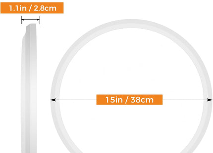 Slochi 38cm 36W LED Ceiling Light 3600lm 3 Colour Temperatures – White