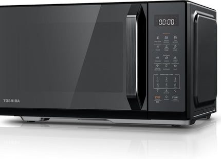 Toshiba MW3-EM23PF(MB) 23L 900W Digital Solo Microwave – Mirror Black, 11 Power Levels