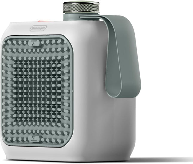 De'Longhi Capsule Desk HFX10B03.GR 350W Ceramic Fan Heater Green