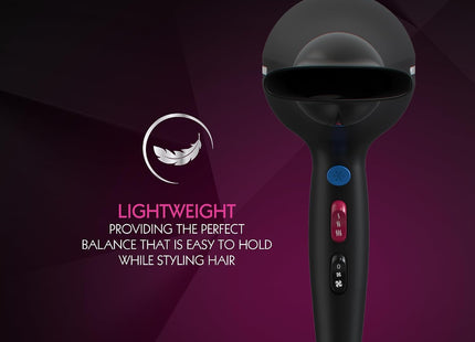 Wahl Ionic Smooth 2200W Hair Dryer with Cool Shot, Fast Drying – Black