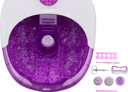 Sensio Luxury Heated Foot Spa Massager with Digital Temperature Control & Pedicure Set