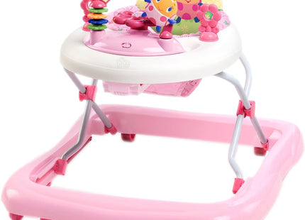 Bright Starts JuneBerry Walk-A-Bout Baby Walker – Adjustable Height, Lights & Sounds, 6 Months+