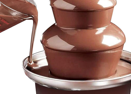 Opal OCF11 900ml Extra Large 3-Tier Stainless Steel Chocolate Fountain