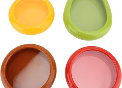 4 Piece Reusable Fruit & Vegetable Storage Containers Food Saver Fridge Boxes