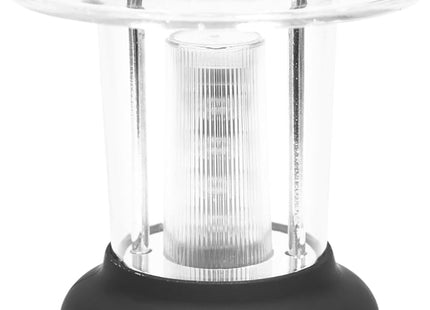 Milestone Camping 52560 12 LED Lantern with Compass & Dimmer – Black