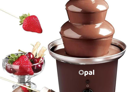 Opal OCF11 900ml Extra Large 3-Tier Stainless Steel Chocolate Fountain