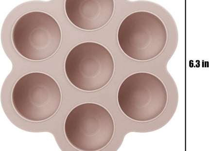 PandaEar Baby Food Freezer Trays Set of 3 with Lids – 21 Silicone Pods