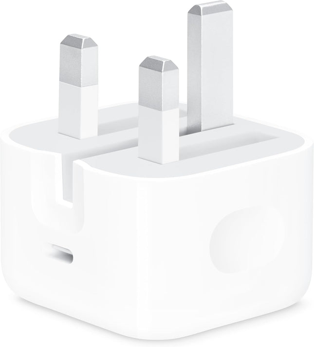 Apple 20W USB-C Power Adapter Fast Charger – White UK Plug