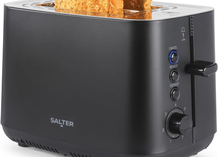 Salter Kuro 2 Slice Toaster – 925W with 7 Browning Levels & Wide Slots