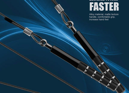 Wastou Adjustable Speed Jump Rope – Fitness Training Skipping Rope