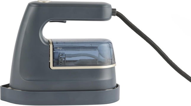 Beldray 2 In 1 Travel Iron & Garment Steamer 1200W – Ceramic Soleplate Grey