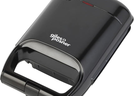 Giles & Posner EK4488G 2 in 1 Party Snack Maker 600W Non-Stick Mini Treat Maker Black