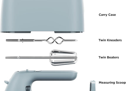 Kenwood QuickMix Go HMP40.000GY Hand Mixer 350W – 5 Speeds, Storm Blue